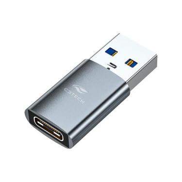 Imagem de Adaptador Conversor USB-C para USB-A - (USB-A M X USB-C F) - C3TECH OT