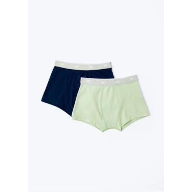 Imagem de Kit/02 Cueca Boxer Hering 576L Infantil Algodão T. 04/12, 12, 1h, Mari