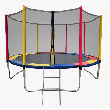 Imagem de Cama Elástica Redonda 4,27M 320kg com Rede Proteção e Escada