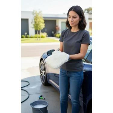 Imagem de Luvas Limpeza Carro Moto Plush 4 Unidades Suave - Congratulations Stor