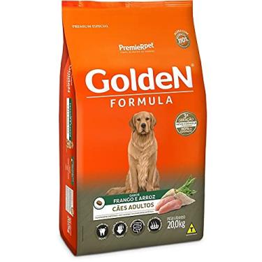 Imagem de Ração Golden Cães Adultos Frango e Arroz 20kg