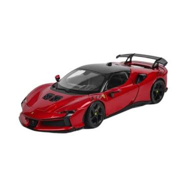 Imagem de Modelo De Carro De Luxo Ferrari SF90 XX Stradale Em Escala 1:24, Brinq