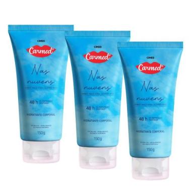 Imagem de Kit 3un Hidratante Corporal Nas Nuvens 150g - Carmed - Cimed
