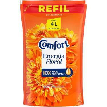 Imagem de Comfort Amaciante Concentrado Energia Floral Sachê 900ml
