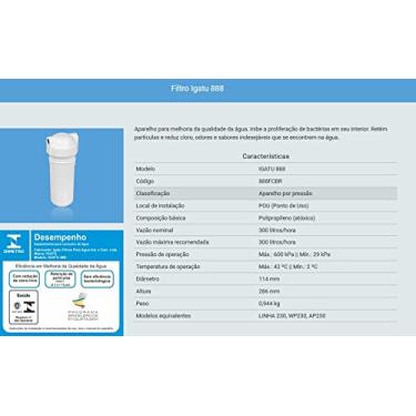 Imagem de FILTRO PARA AGUA IGATU 888