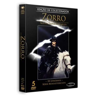 Imagem de Zorro 2ª Temporada Completa Digibook 5 Discos