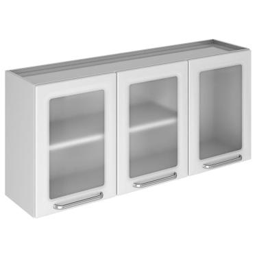 Imagem de Armário Aéreo IPV3 120 Tarsila 3 Portas com Vidro Itatiaia