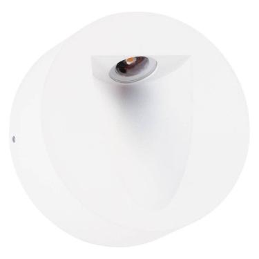 Imagem de Balizador de Led de Sobrepor Redondo Risu 1x3W Bella Iluminação Branco