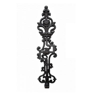 Imagem de Grade Ferro Fundido N49 Copa de Rosa Varanda Sacada 86x21cm