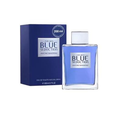 Imagem de Perfume Blue Seduction Masculino For Men Antonio Banderas - Edt 200ml