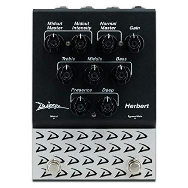 Imagem de Diezel Pedal de efeitos para guitarra Herbert Overdrive e pré-amplificador de dois canais