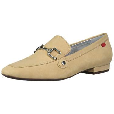 Imagem de Marc Joseph New York Mocassim feminino de couro W. Houston com fivela, Nobuck de areia, 34