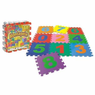 Imagem de Tapete EVA Infantil - Montapete - Números - 1 x 1 m - Nig Brinquedos
