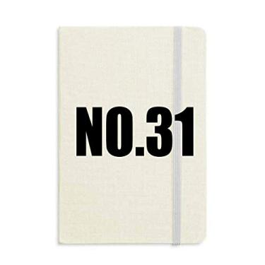 Imagem de Lucky No.31 Número Nome Notebook Capa Rígida Diário Clássico A5 Presente