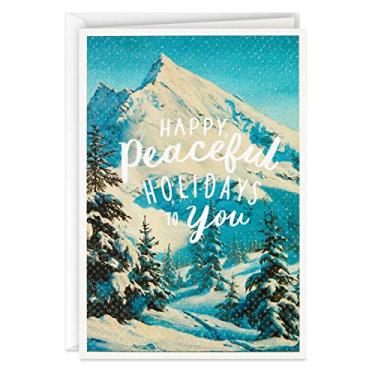Imagem de Cartões de Natal em caixa com imagens artísticas, feriados pacíficos (16 cartões e envelopes)