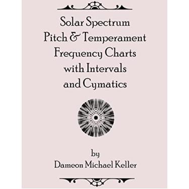 Imagem de Solar Spectrum Pitch & Temperament Frequency Charts with Intervals and Cymatics: 2nd Edition