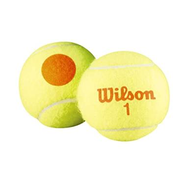 Imagem de WILSON Bola de tênis laranja para iniciantes Sporting Goods - Pacote com 48, WRT13730B