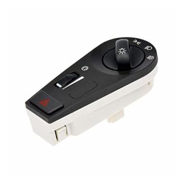 Imagem de Chave Luz Fh12 Fh16 Fm9 Fm12 Nh12 Serie B Com Reostato Pisca Alerta Farol Milha Neblina 10 Terminais Led Ambar Pisca Alterta Vermelho 20953575