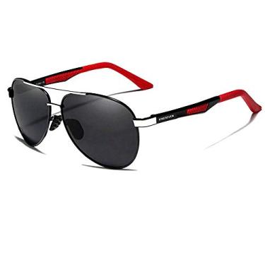 Imagem de Óculos de Sol Masculino Kingseven Design Aviador com Proteção Polarizados UV400 N7720 (C2)