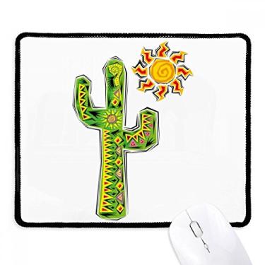 Imagem de Mousepad com elemento de cultura do México pintado à mão, tapete de borracha para jogos