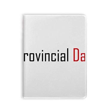 Imagem de Caderno de anotações Celebrate Canada Provincial Day Diário de capa macia