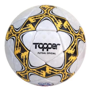 Imagem de Bola De Futsal Oficial Topper Slick 22 Costurada