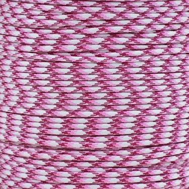 Imagem de Paracord Paracord 550 da Paracord – para uso interno e externo – recreação ao ar livre, artesanato e aprimoramento de casa variedades e comprimentos, Breast Cancer Awareness, 10 Feet