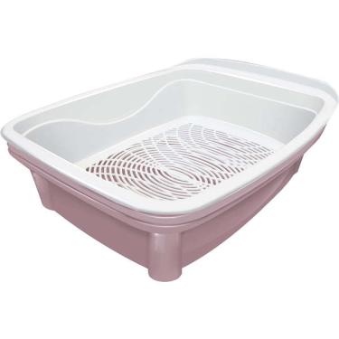 Imagem de Banheira Gato Furacão Pet Classic Plus - Rosa