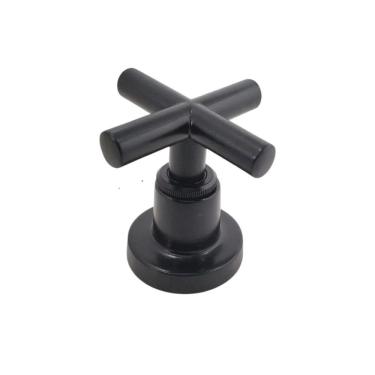 Imagem de Acabamento Registro Pequeno Preto Fosco 4900 Bk37