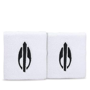 Imagem de Munhequeira Atoalhada Mormaii Beach Tennis -par (Branco)