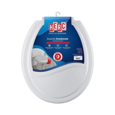 Imagem de Assento Sanitario Oval Envolvente Ideale Cinza Claro - Herc