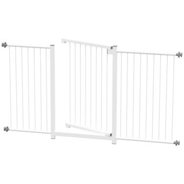 Imagem de Grade Portão Pet Bebê Divisor Ambiente 68 A 143 Cm