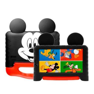 Imagem de Tablet Mickey 64Gb 4Gb Ram 7" Com Kids Space Android 13 Nb413 - Multil
