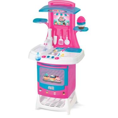 Imagem de Cozinha Mágica Infantil Cupcake Rosa 8026 - Magic Toys
