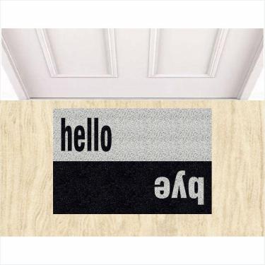 Imagem de Capacho Tapete Hello Bye.