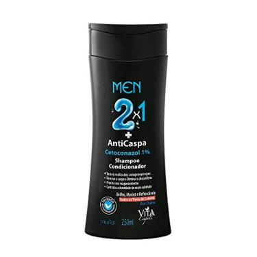 Imagem de Shampoo Vita Capili Men Anticaspa 2 em 1, 250 ml, Muriel, Muriel