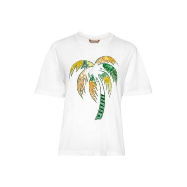 Imagem de Camiseta Branca Manga Curta Copa AGUA DE COCO  feminino