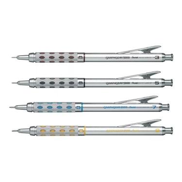 Imagem de Kit 4 Lapiseira Graphgear 1000 Pentel