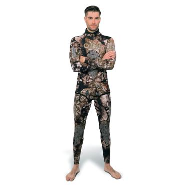 Imagem de Jaqueta 5 Mm de Roupa de Neoprene, 2 Peças, Holostone, 186-192 Cm, 90-100 Kg, Xxl/6, [We075G6], Omer