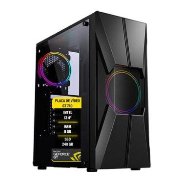 Imagem de Pc Gamer Core I3 4 Gt 740 Memória 8Gb Ssd 240Gb - Amorim Shop
