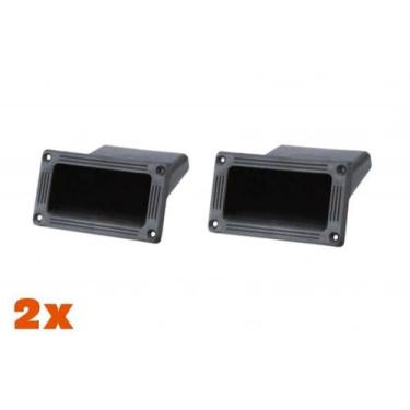 Imagem de Kit 2 alça de embutir para caixa de som acustica  desenhada - Jholsom