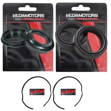 Imagem de Retentor Bengala + Guarda Pó + Trava Dafra Speed 150 08..14 - Vedamoto