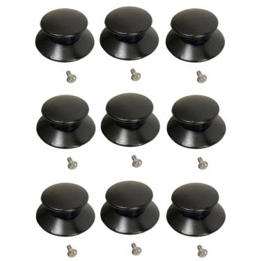 Imagem de Kit 9 Pegador Puxador Panela Tampa Vidro e Ferro e Parafuso