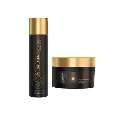Imagem de Kit Sebastian Dark Oil - Shampoo 250ml + Máscara 150ml - SEBASTIAN PRO