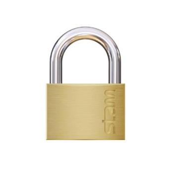 Imagem de Cadeado Latão Maciço 20 / 25 / 30 / 35 / 40 e 45mm - Stam, 30mm