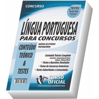 Imagem de Apostila Língua Portuguesa Para Concursos - Teoria E Testes - Curso of