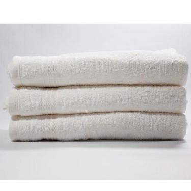 Imagem de Toalha de Rosto Profissional 48cm x 75cm - 350g/m2 - Lm Peter, Branco