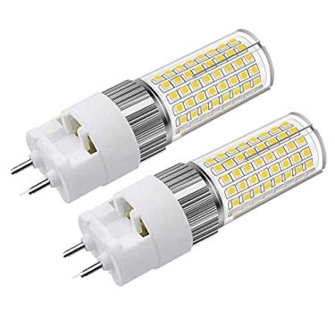 Imagem de Lâmpada de LED G12 16W, lâmpada de milho bi-pinos (equivalente a lâmpada de halogêneo/incandescente de 150 W), 1800 lúmens, holofote para casa, armazém de paisagem, pacote com 2, 3000K branco quente