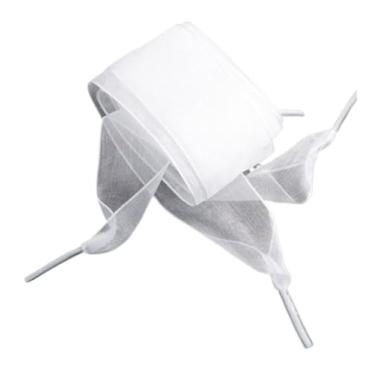 Imagem de Acessórios Para Sapatos Cadarços De Sapatos Cadarços De Sapatos Corda De Sapatos Gravata De Sapato 4 Cm De Largura, Cor Doce, Fita De Cetim De Seda Lisa, Cordões De Renda(1)