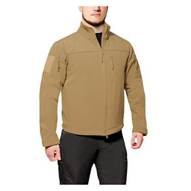 Imagem de Rothco Jaqueta tática Stealth Ops Soft Shell, Coiote marrom, Small